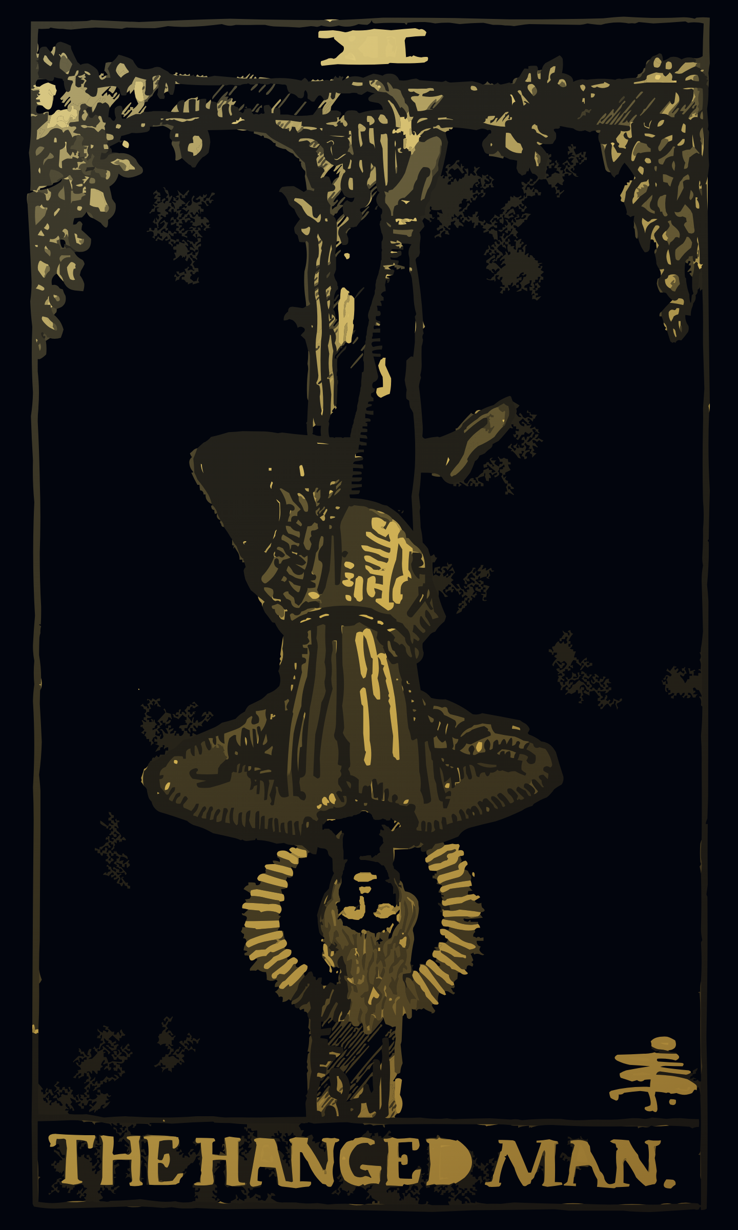 The Hanged Man tarot card