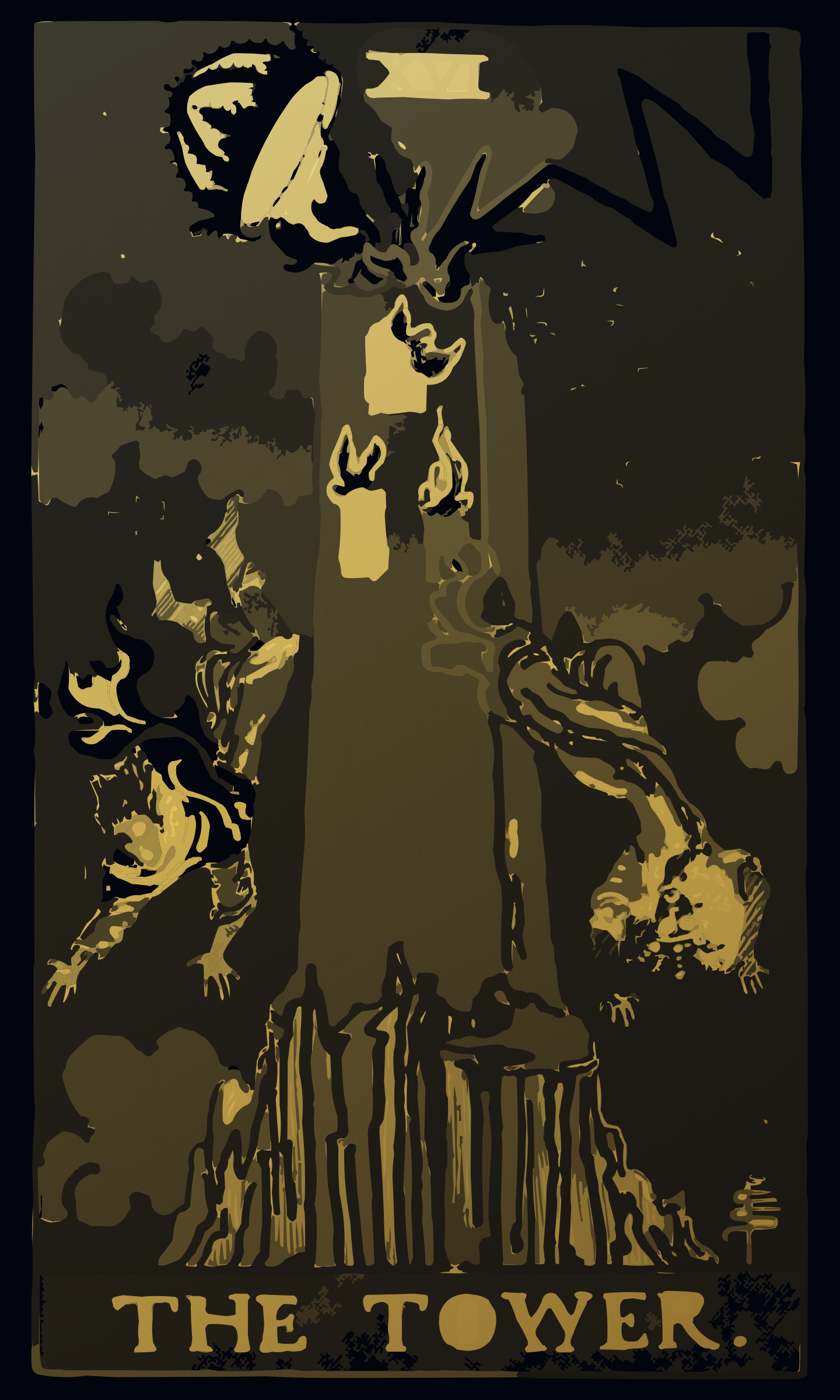 The Tower tarot card