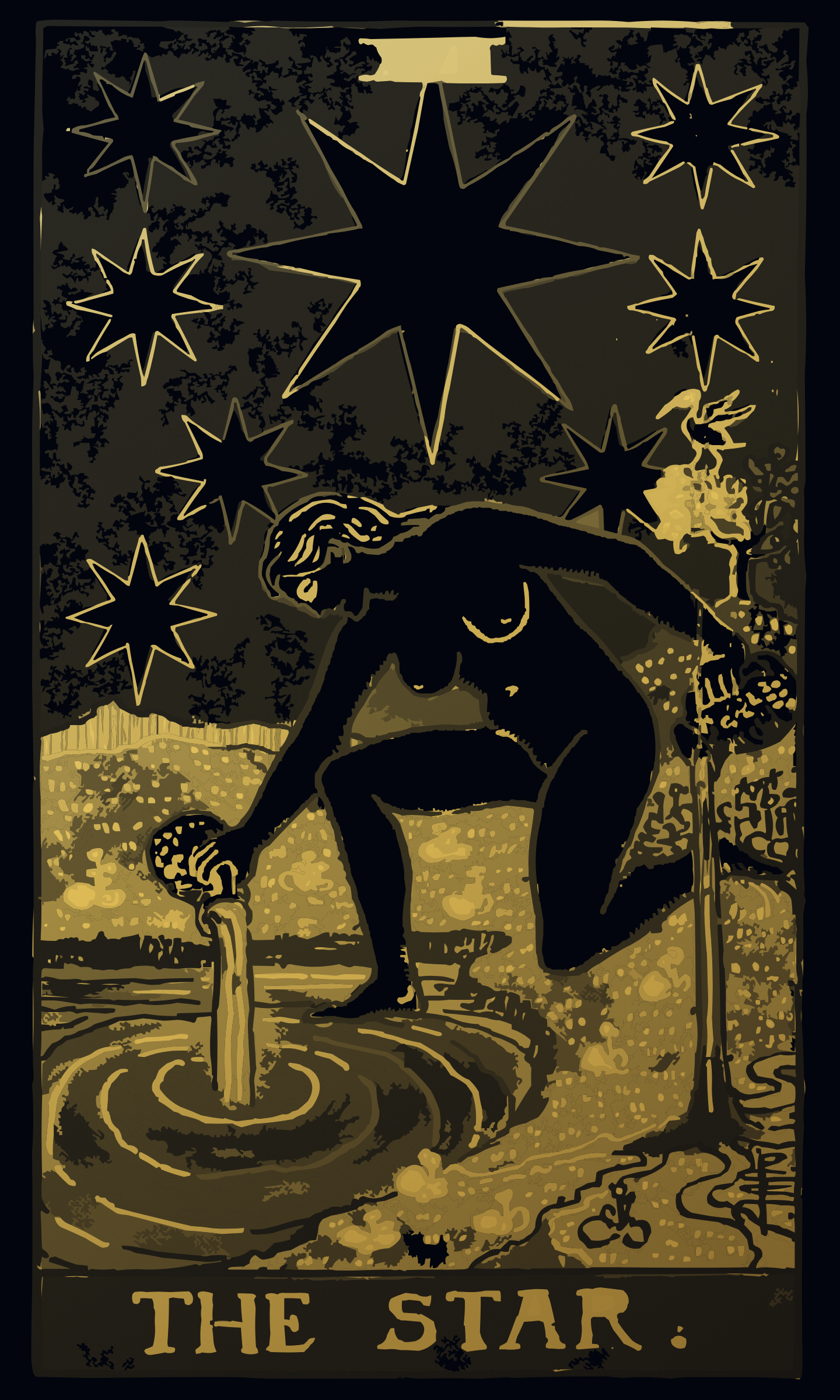 The Star tarot card