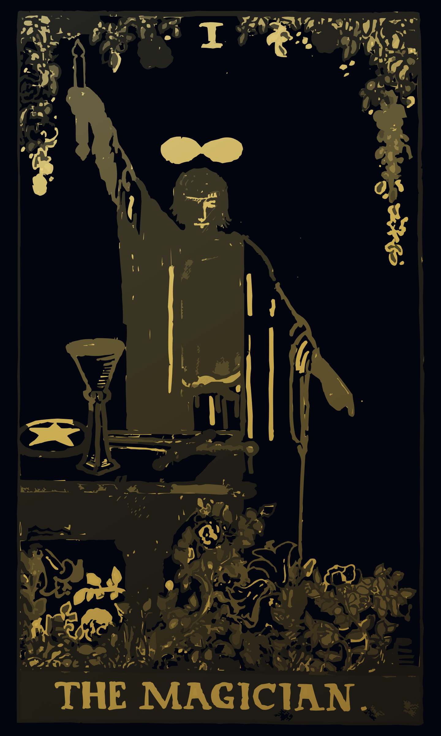 The Magician tarot card