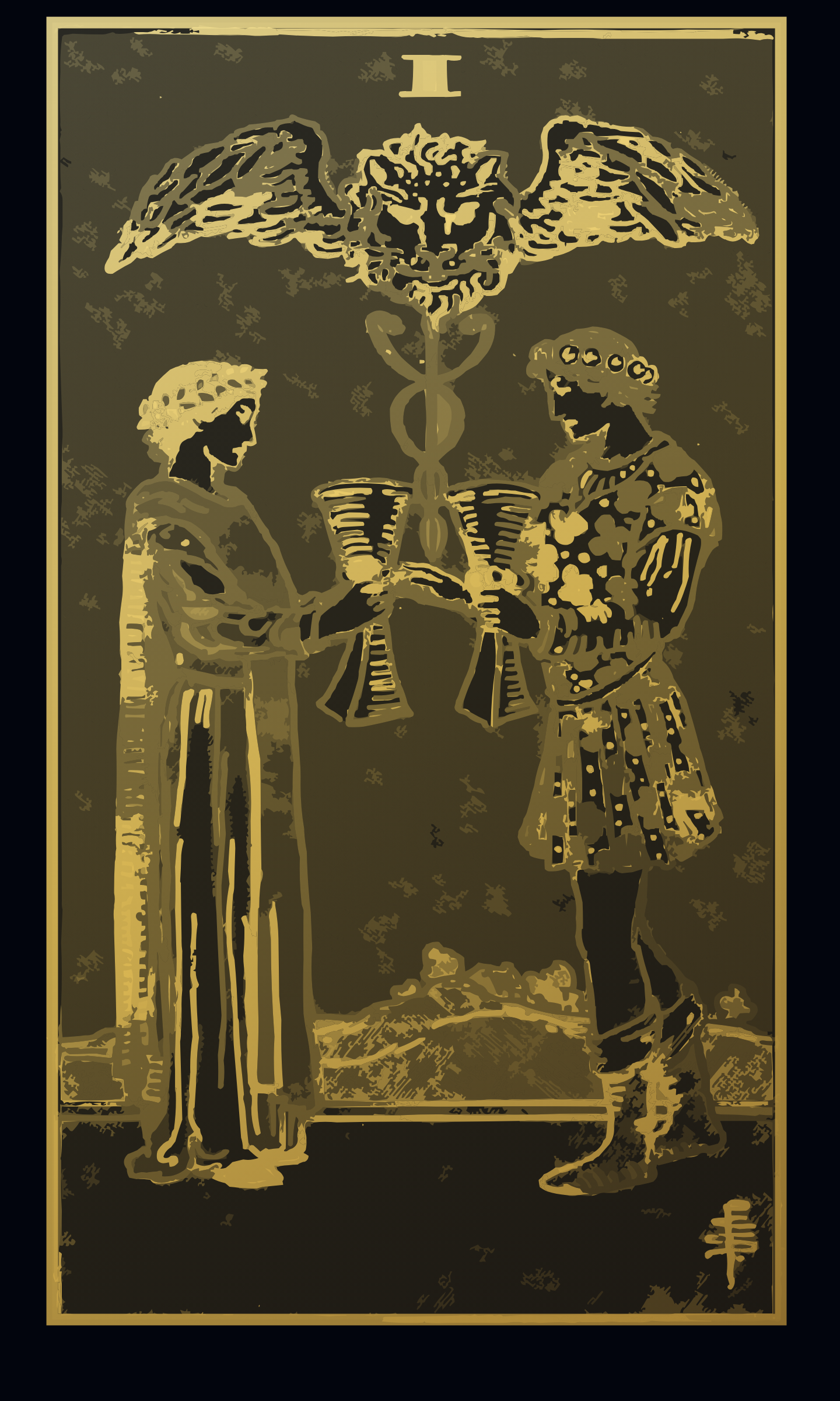 Two of Cups tarot card
