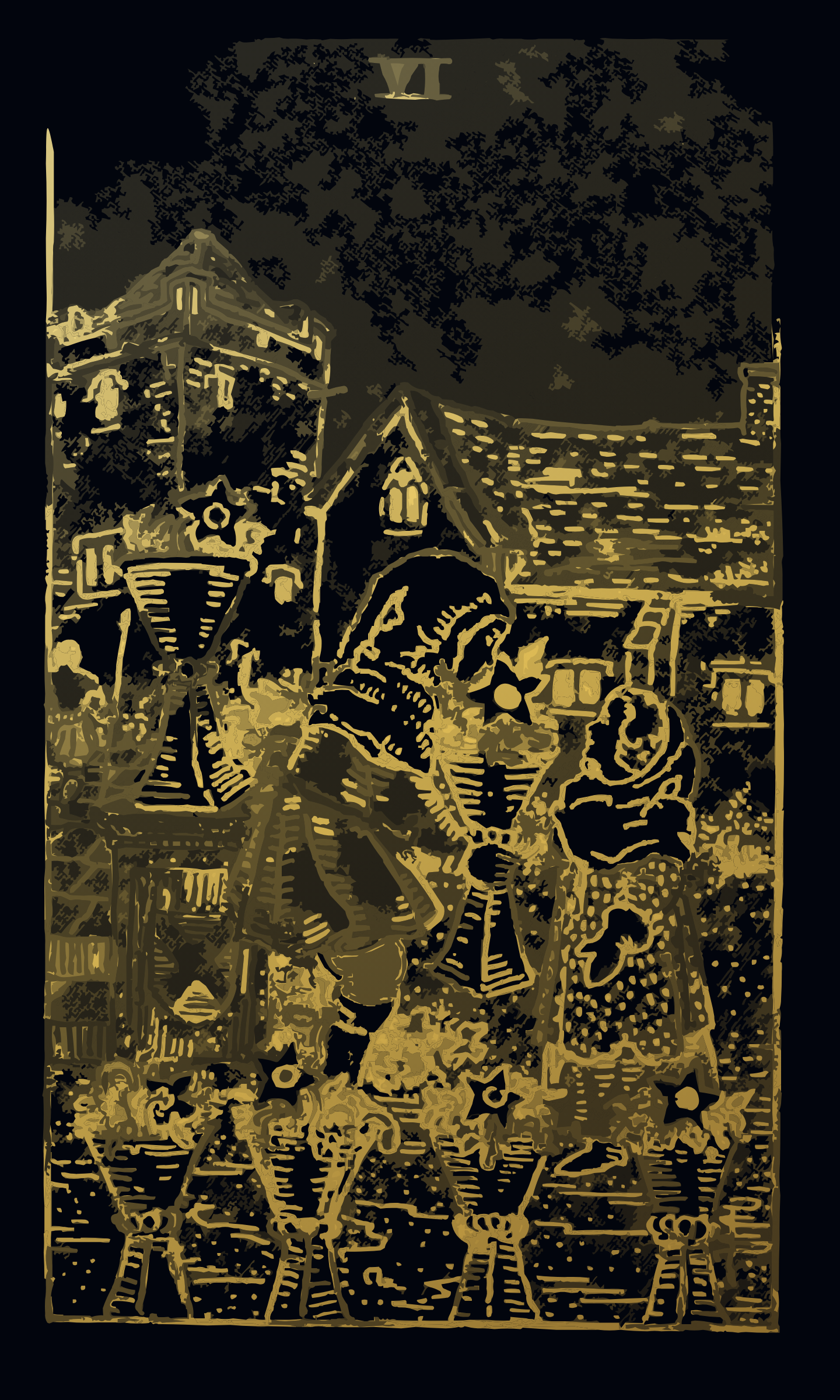 Six of Cups tarot card