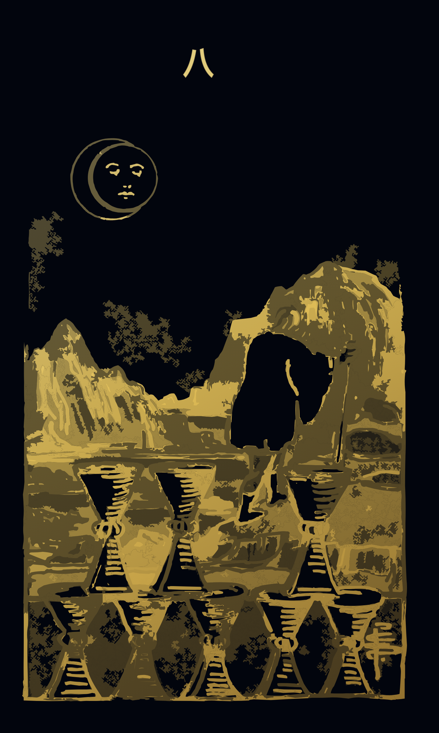 Eight of Cups tarot card