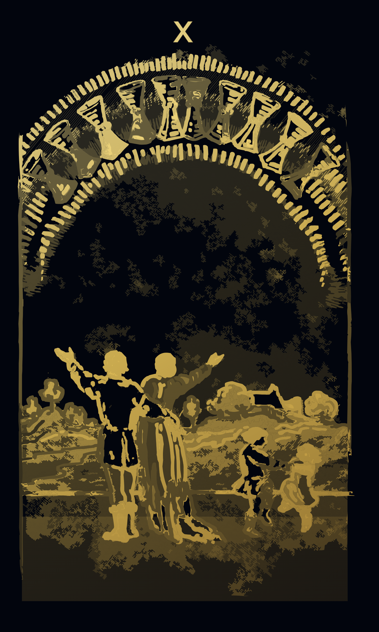 Ten of Cups tarot card