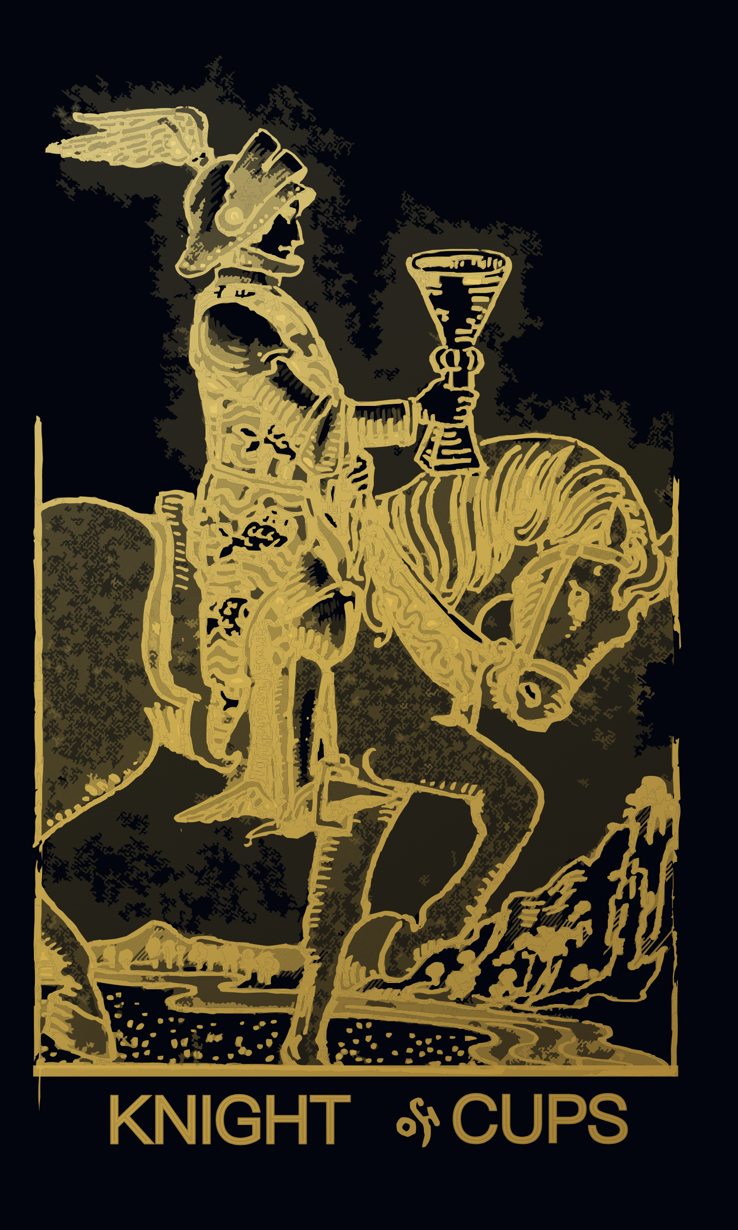 Knight of Cups tarot card