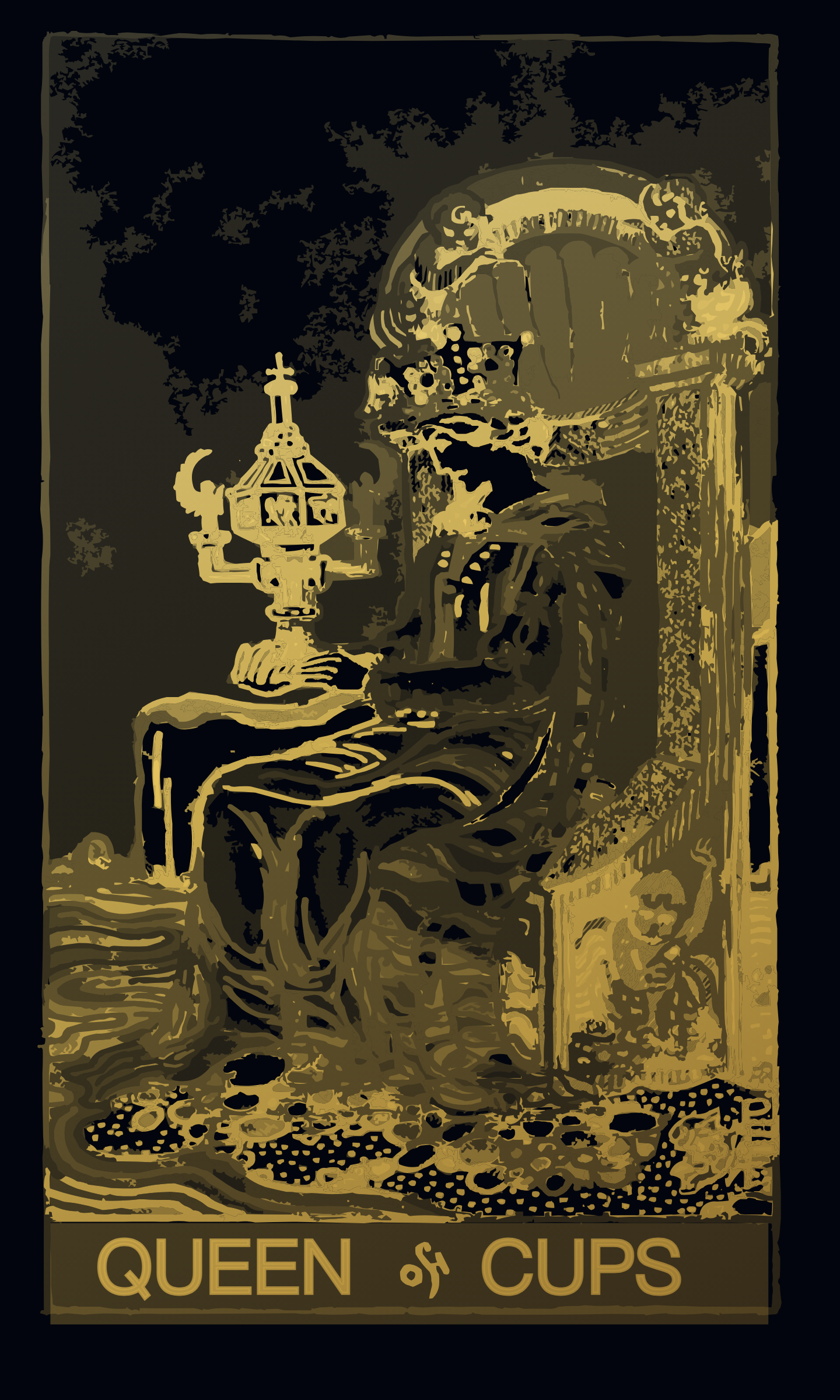 Queen of Cups tarot card