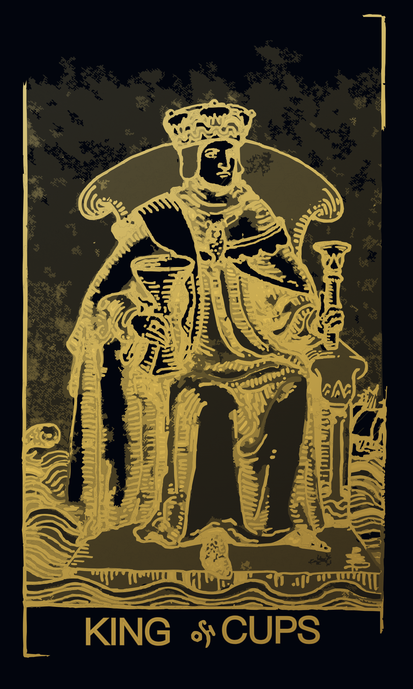 King of Cups tarot card