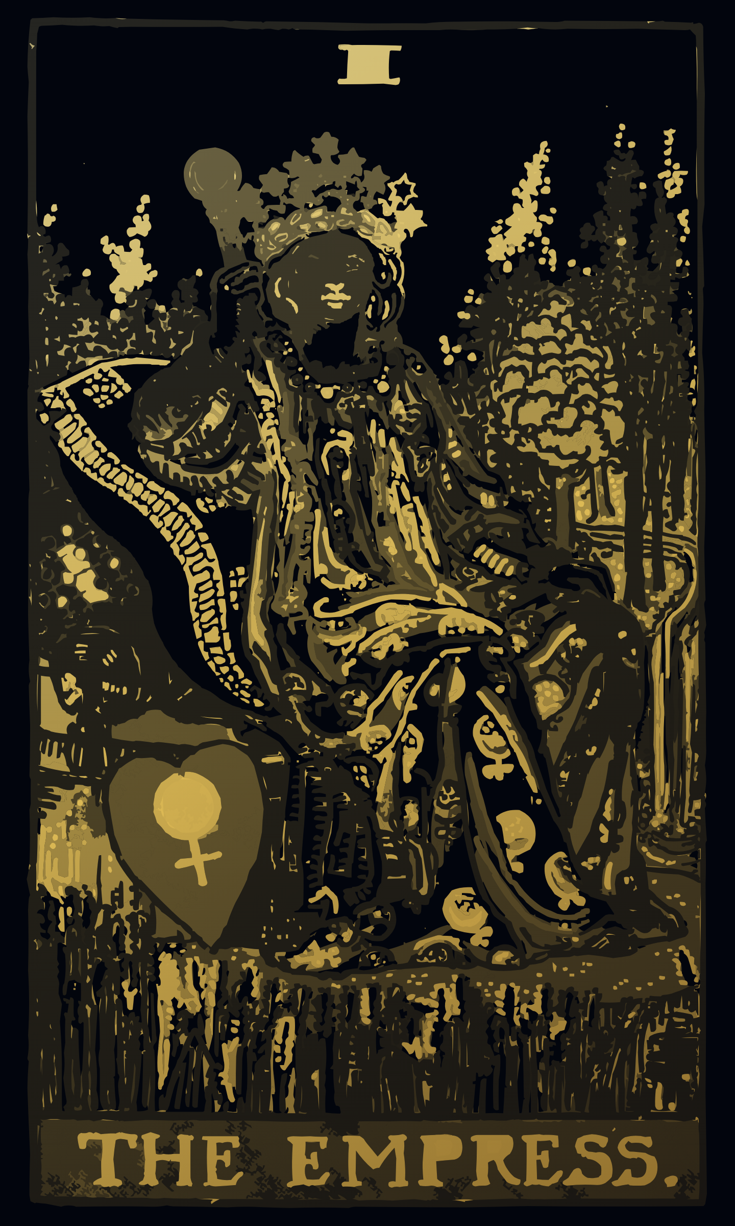 The Empress tarot card