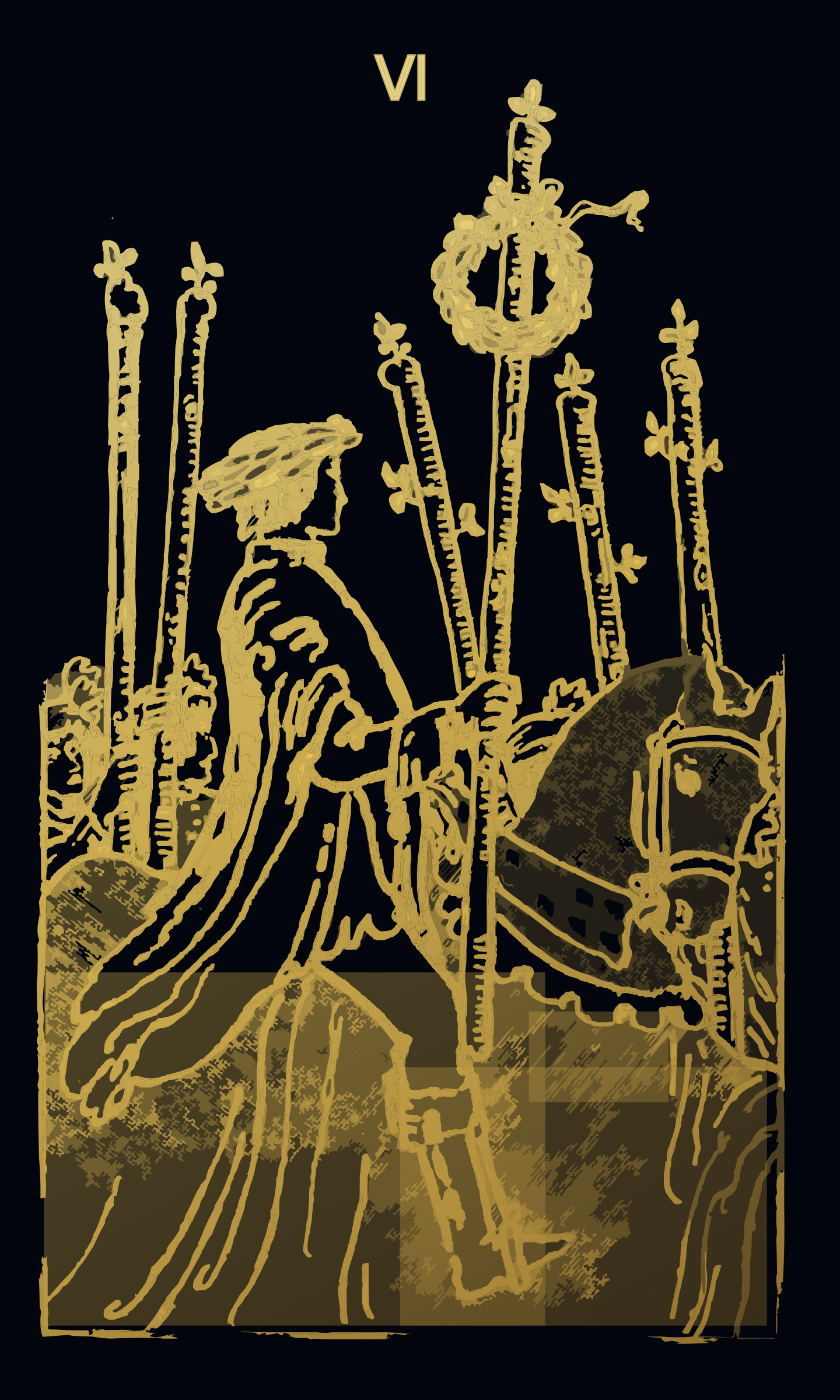 Six of Wands tarot card