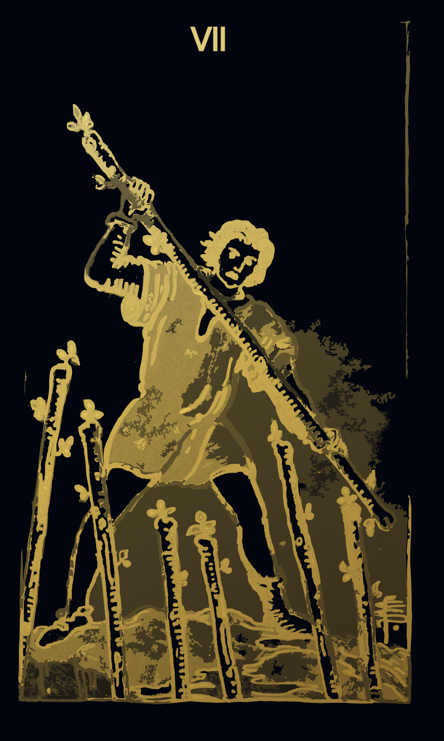 Seven of Wands tarot card