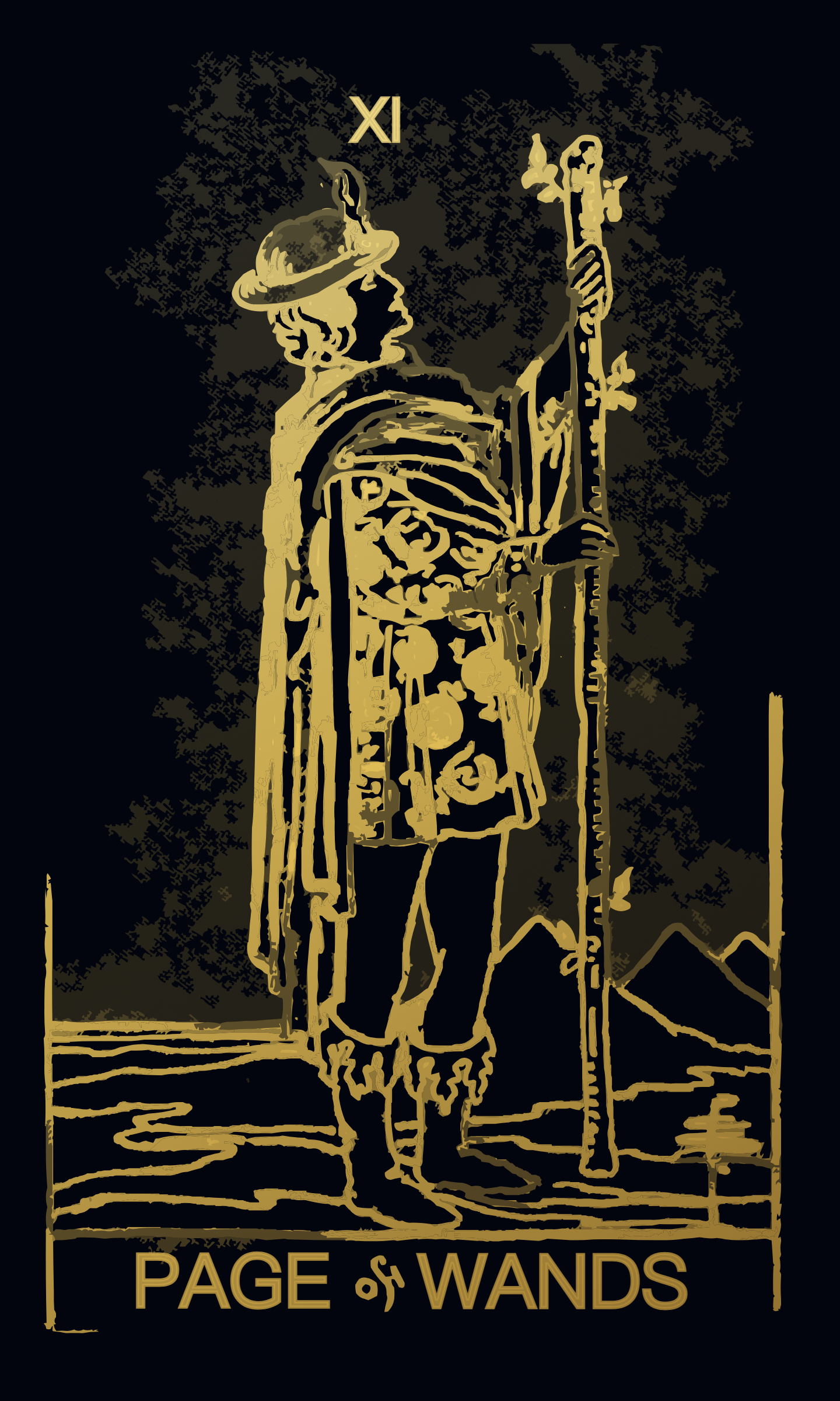 Page of Wands tarot card
