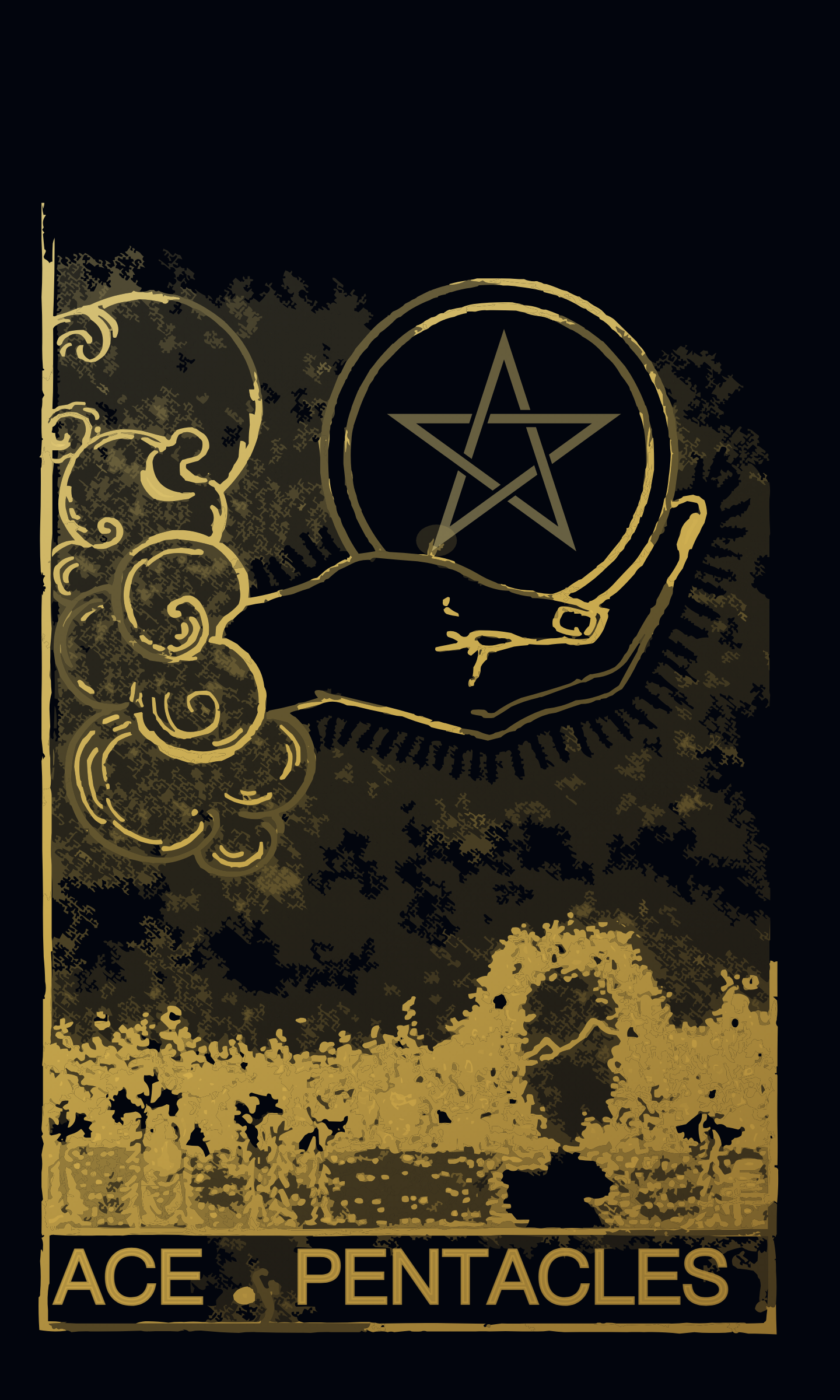 Ace of Pentacles tarot card