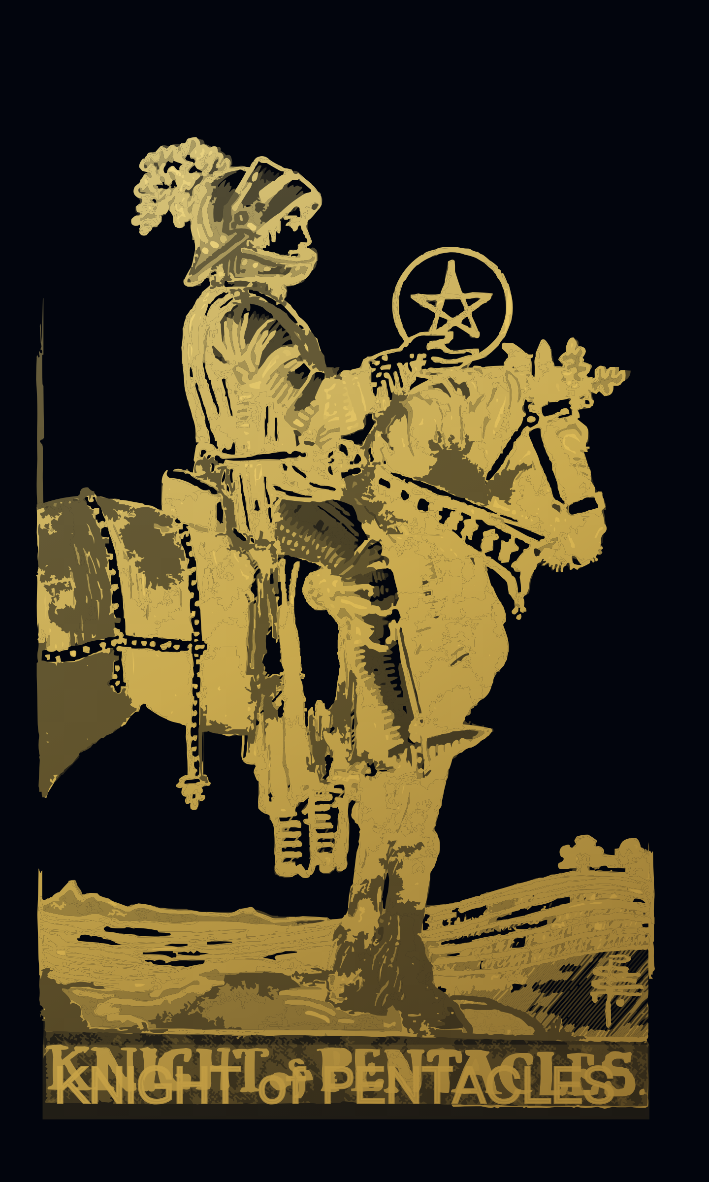 Knight of Pentacles tarot card