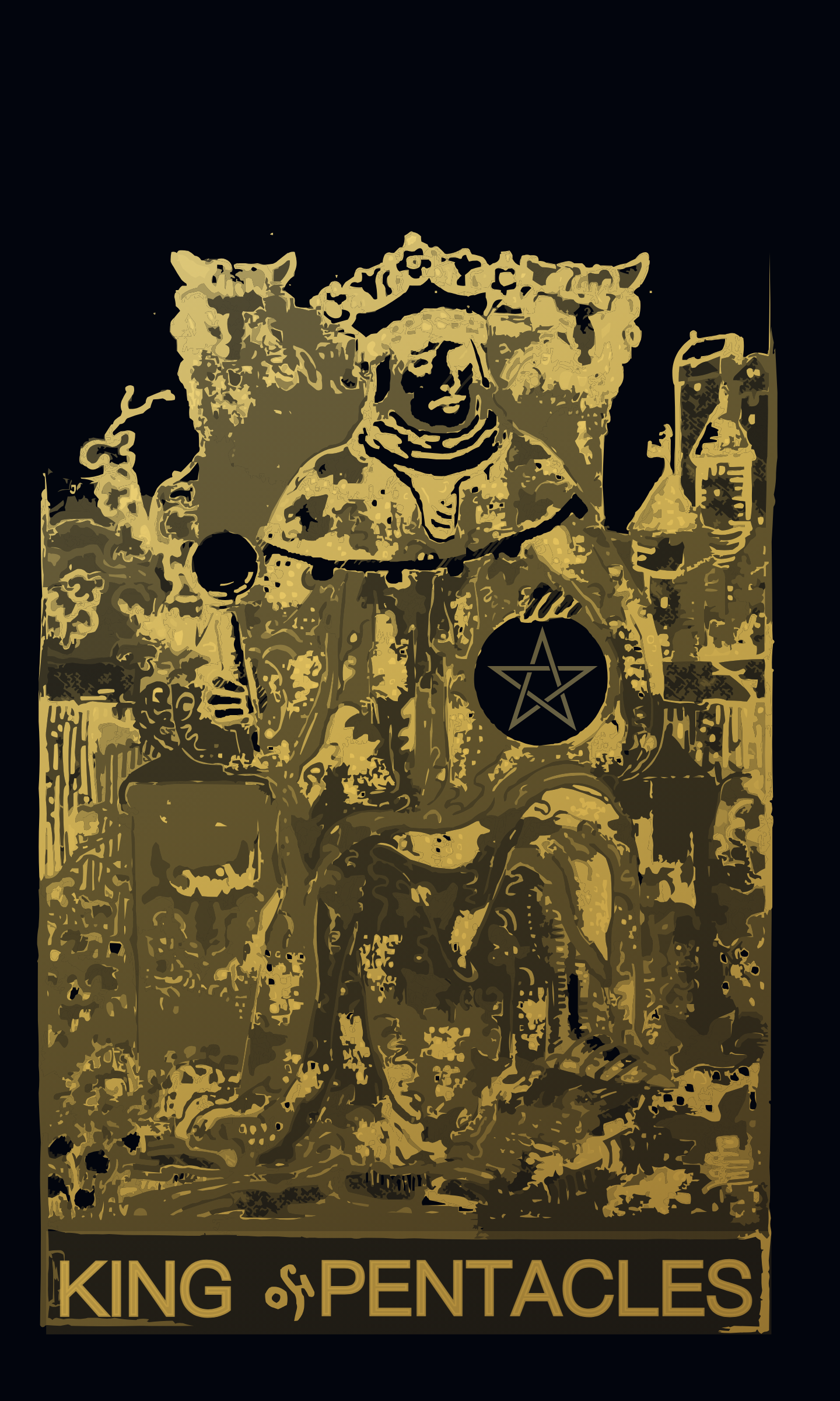 King of Pentacles tarot card