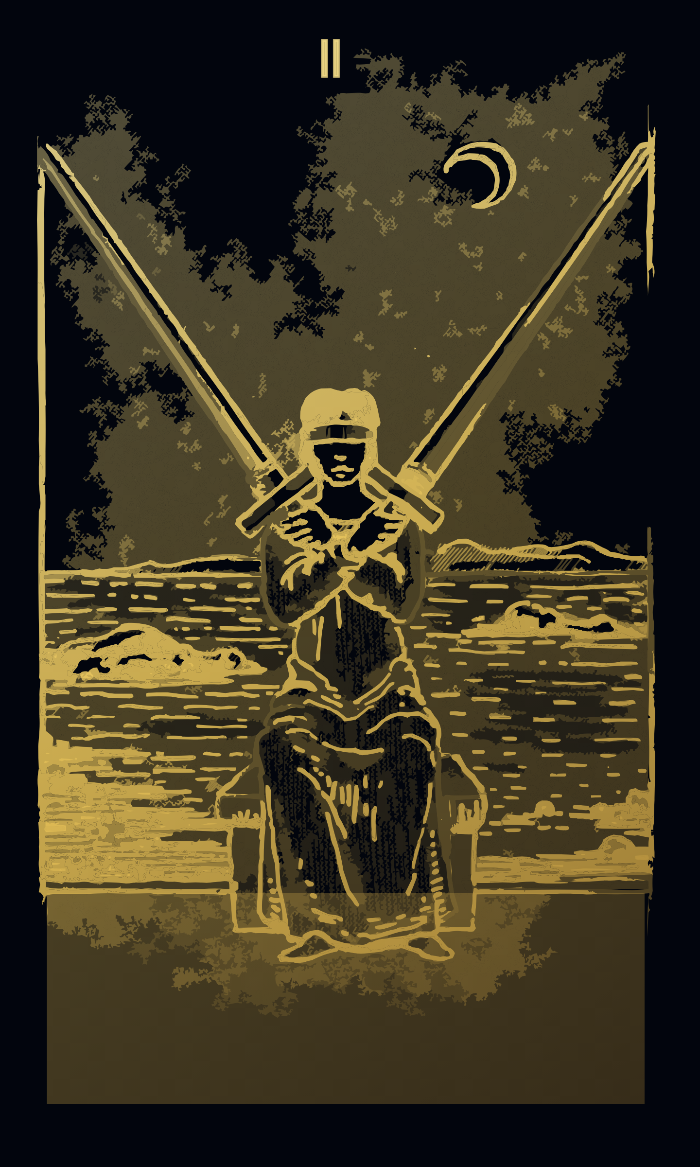 Two of Swords tarot card