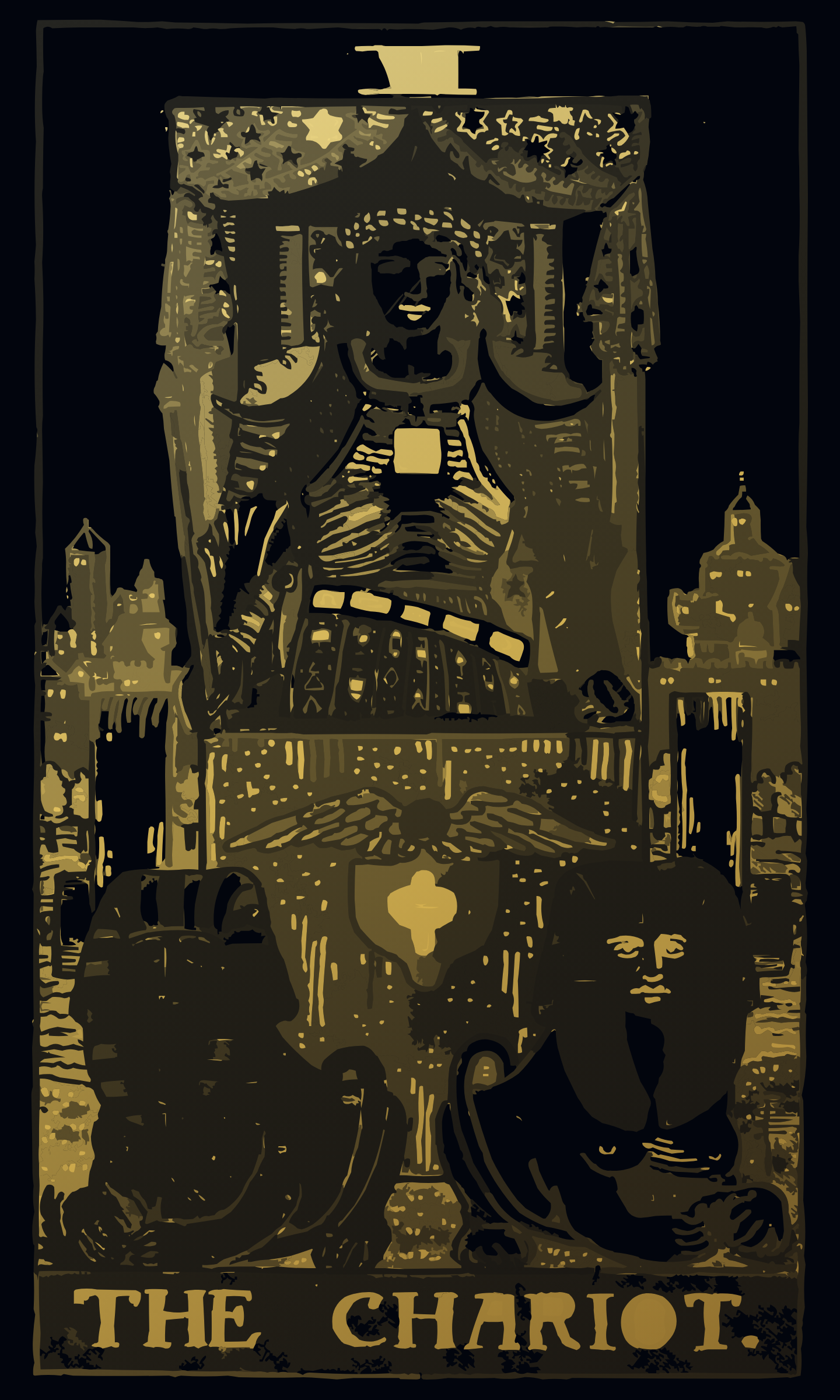 The Chariot tarot card